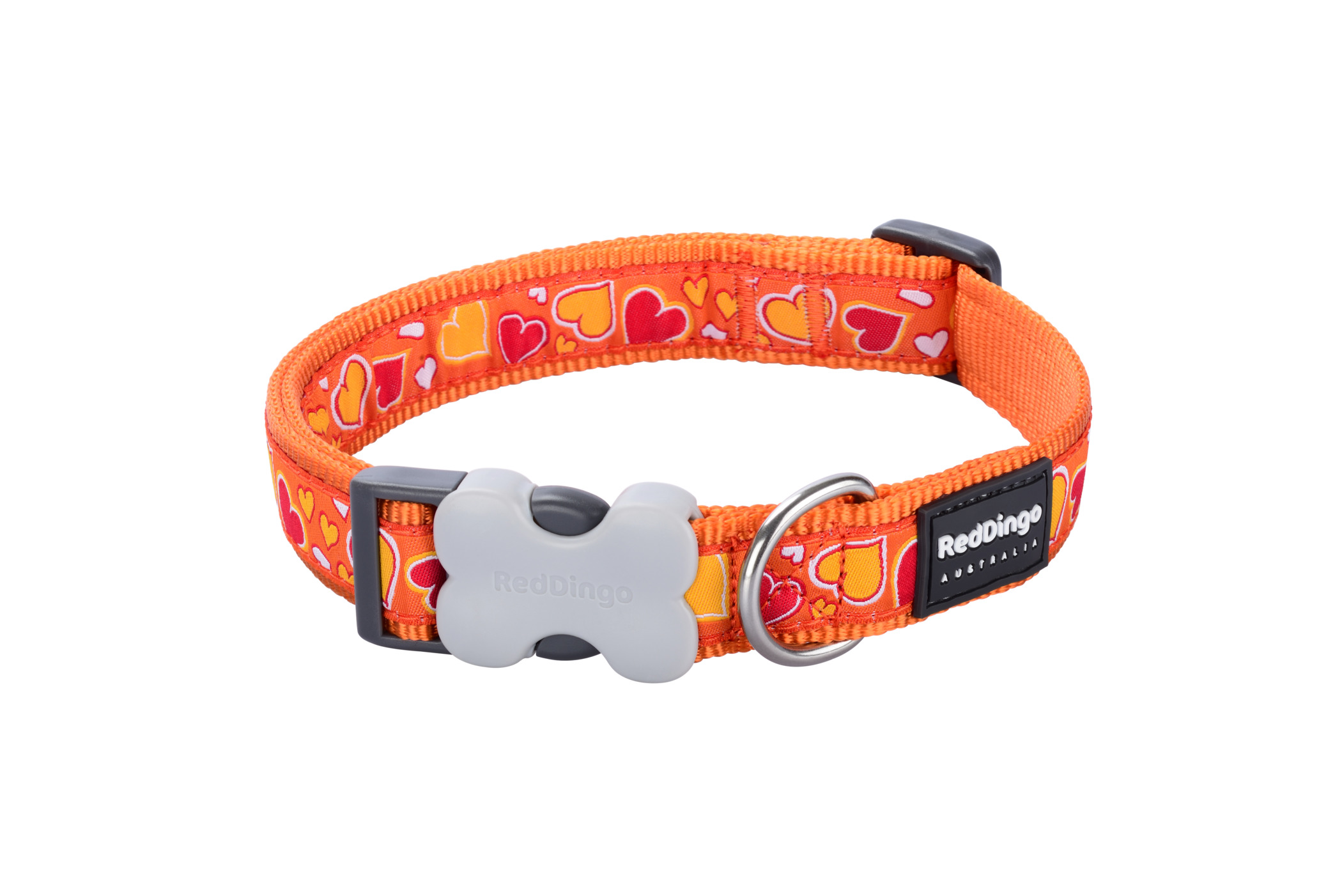 RedDingo Halsband Design Breezy Love Orange S