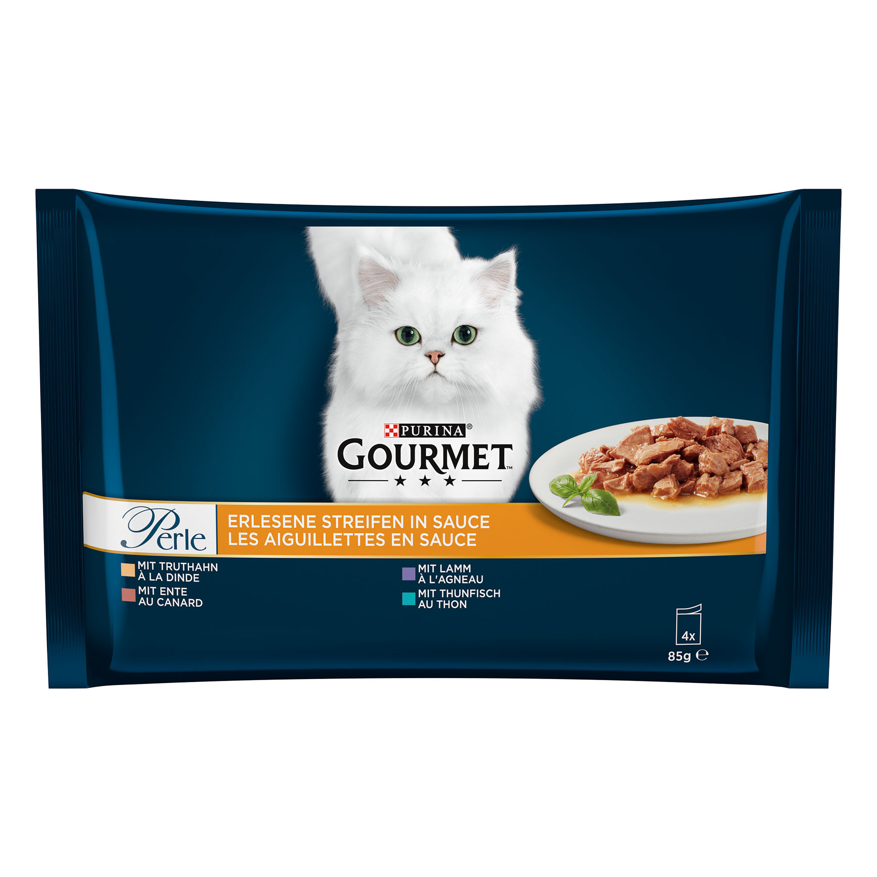 Gourmet Perle Les Aiguillettes 8x85g