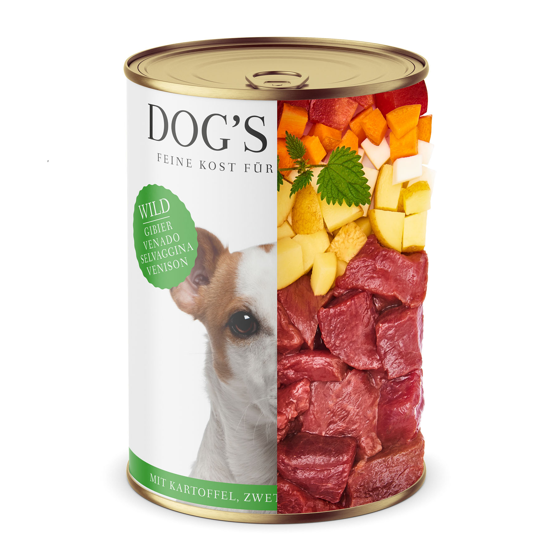 Dog‘s Love Classic Adult Wild, Kartoffel, Zwetschgen & Sellerie, 400g