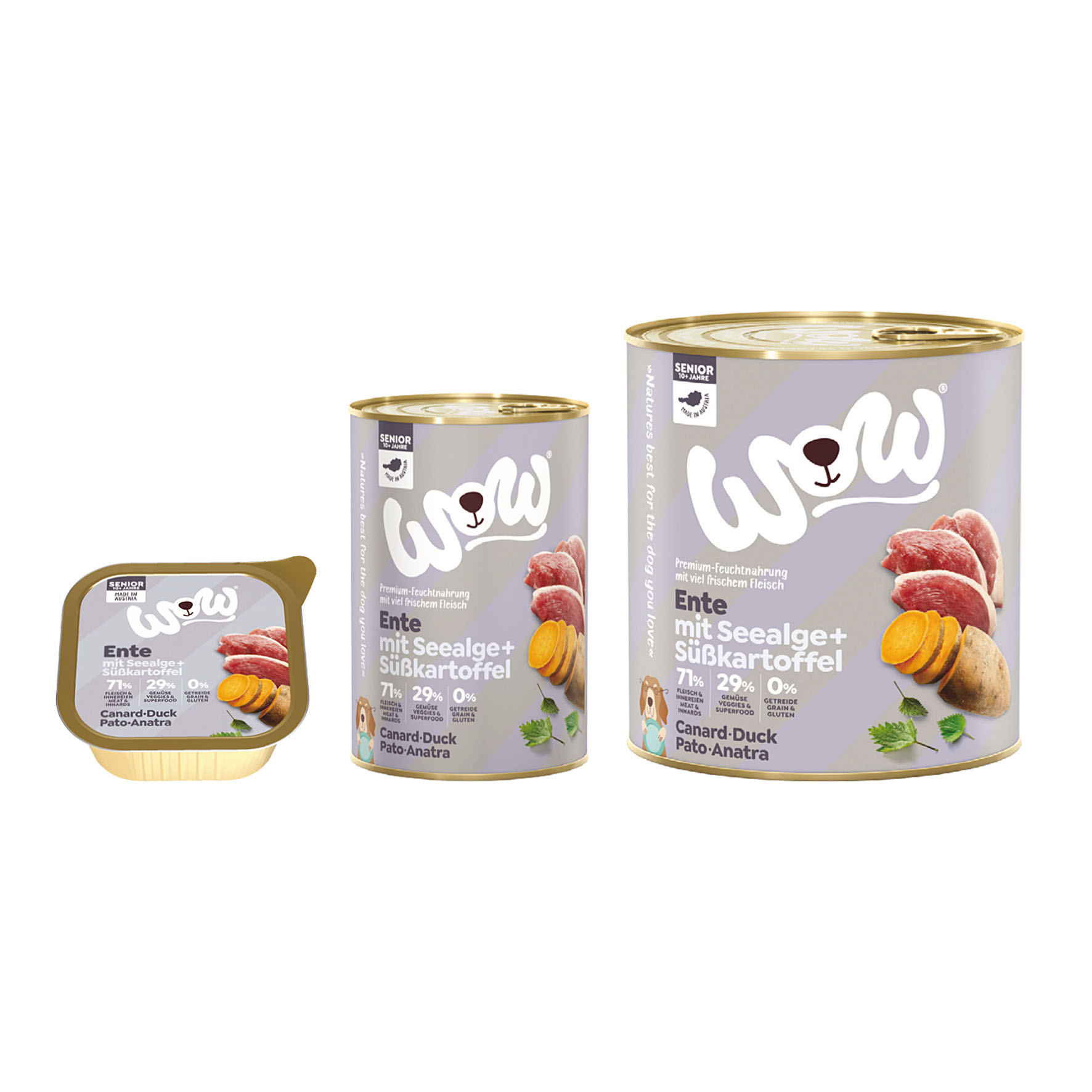 WOW Senior Ente mit Süsskartoffeln