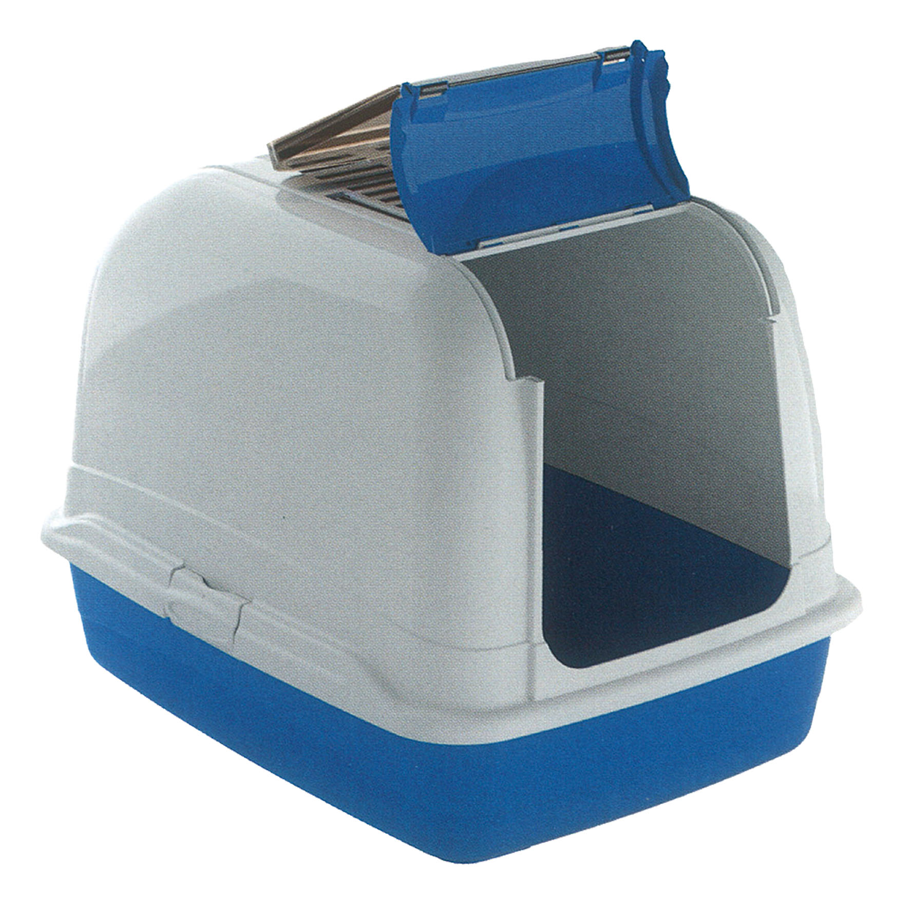 Ferplast caisse à chats fermée Maxi Bella Cabrio, bleu