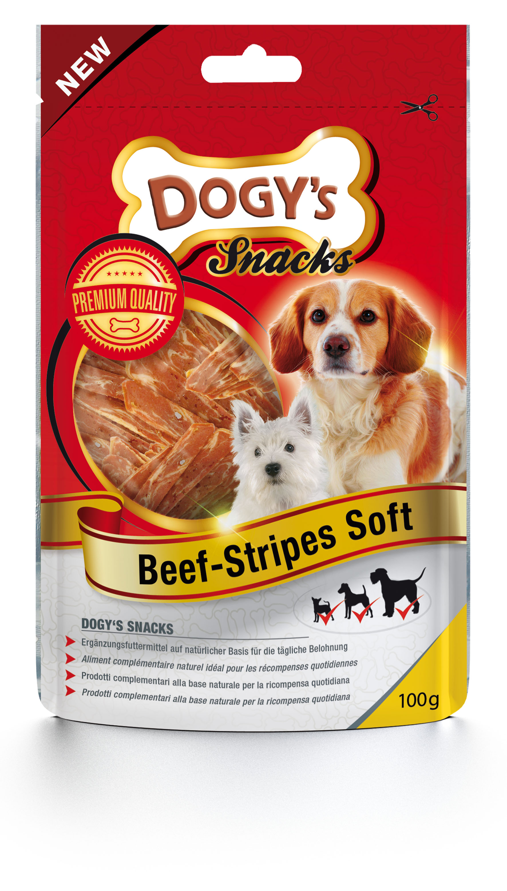 Dogy’s Beef-Stripes Soft