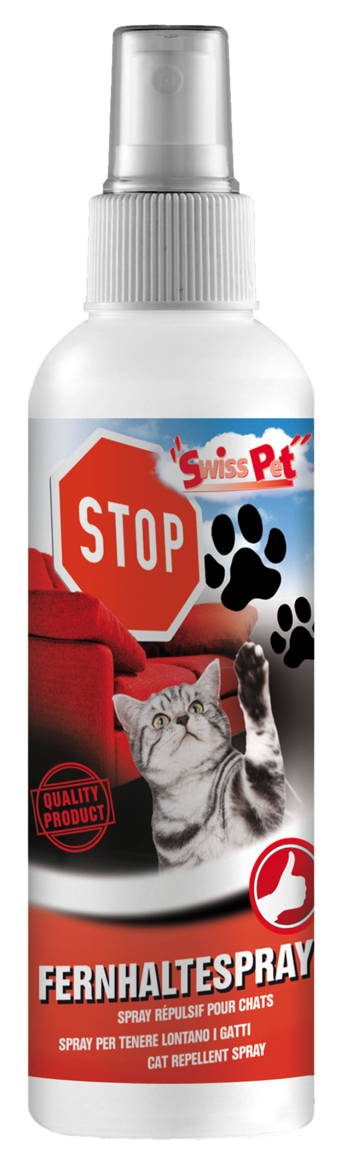 swisspet Fernhaltespray für Katzen, 175ml
