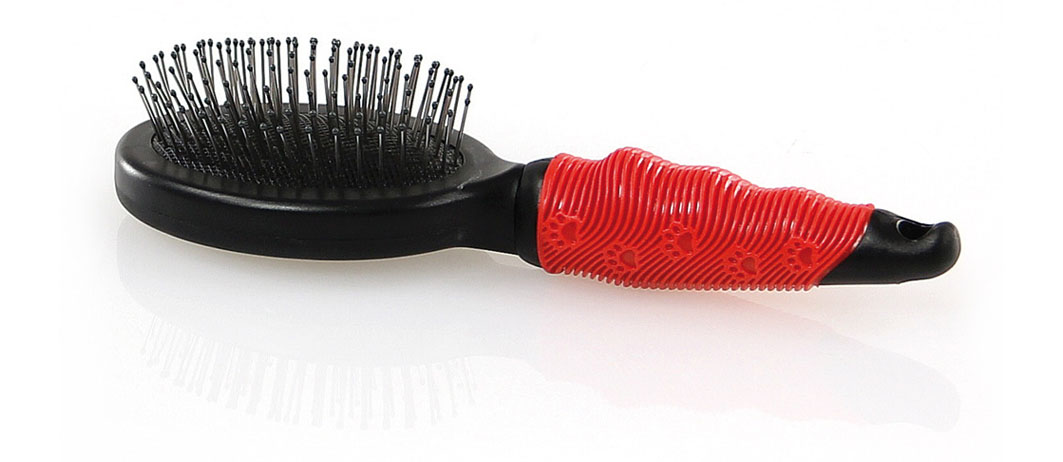 swisspet Bürsten mit Schutzkappen 23cm