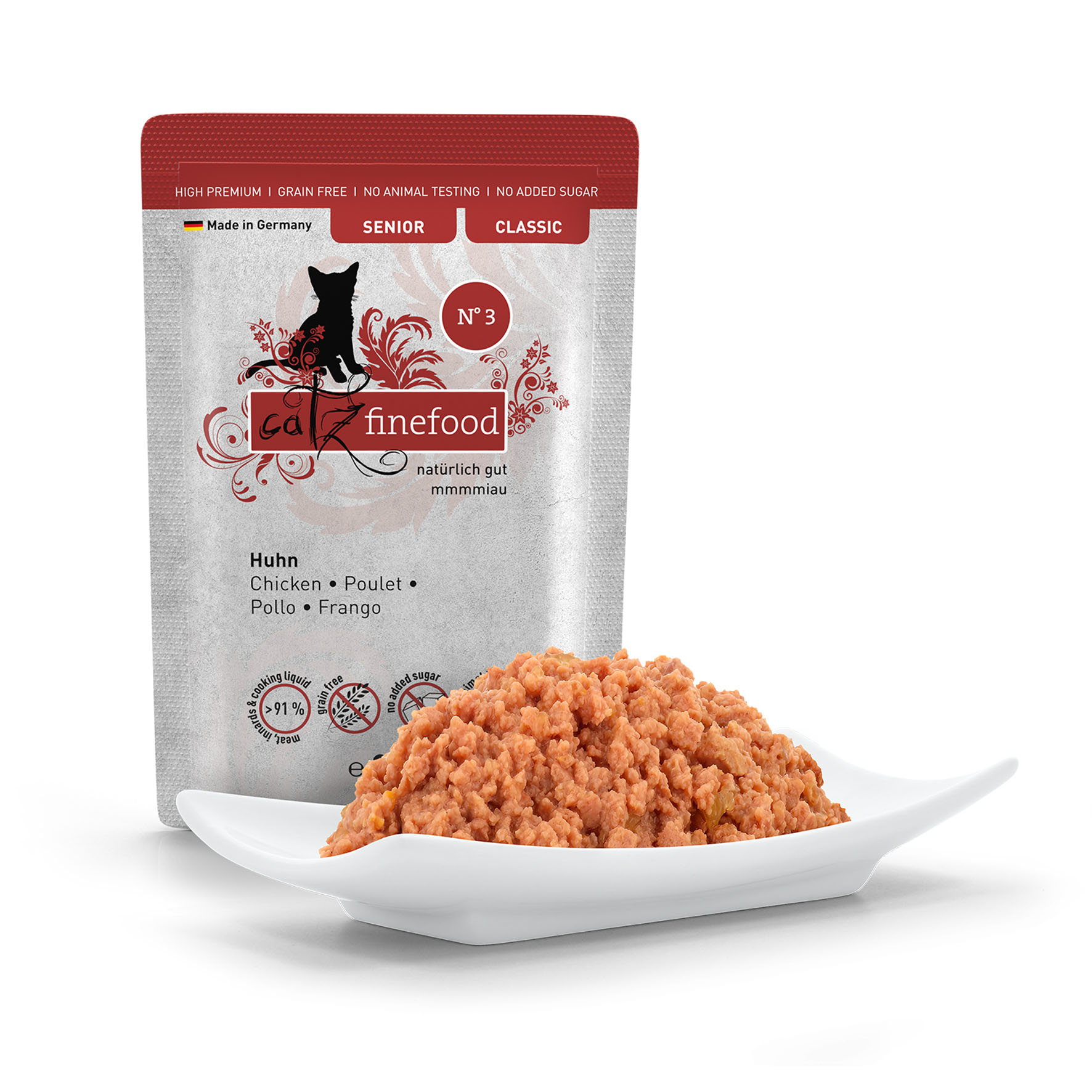 catz finefood Senior No.03 poulet 85g