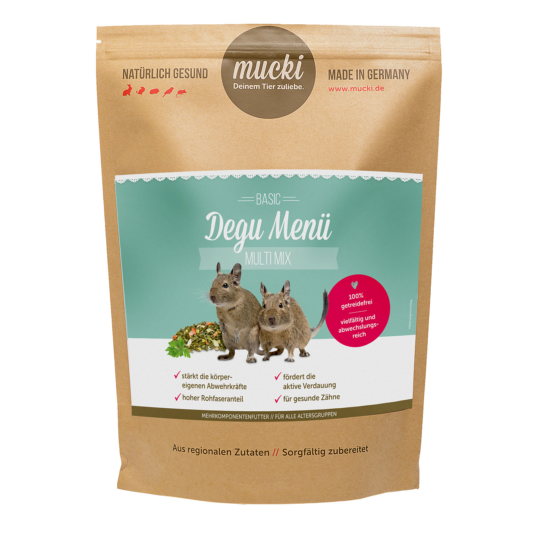 Mucki Degu Menü Multi Mix 1kg