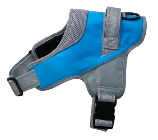 swisspet harnais Onyx, réfléchissant, bleu M