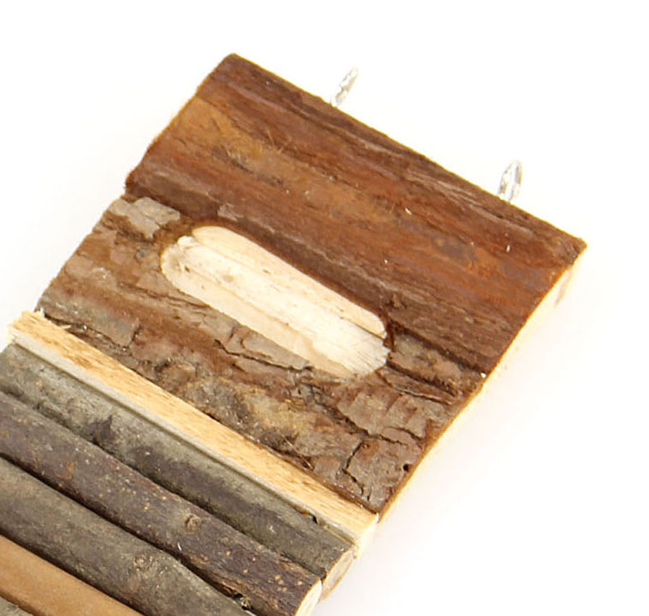 SP Échelle en bois pour hamsters 27.5x7cm