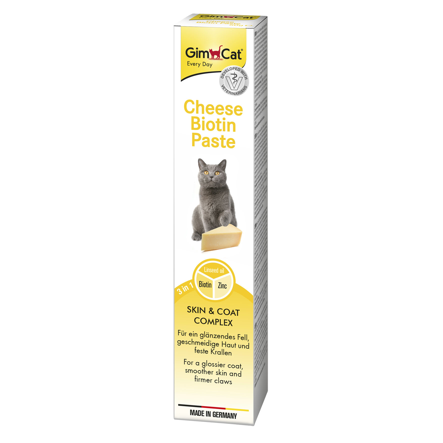 GimCat fromage avec biotine, 50g