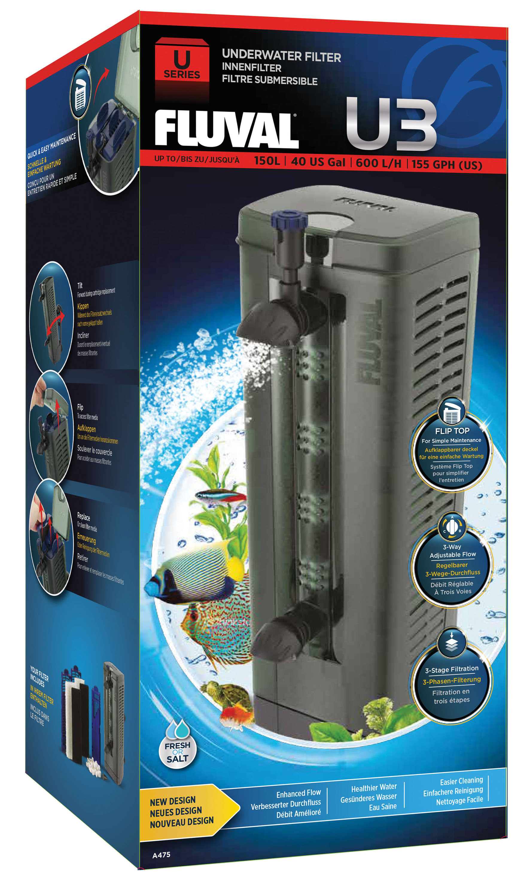 Fluval Innenfilter U-Serie