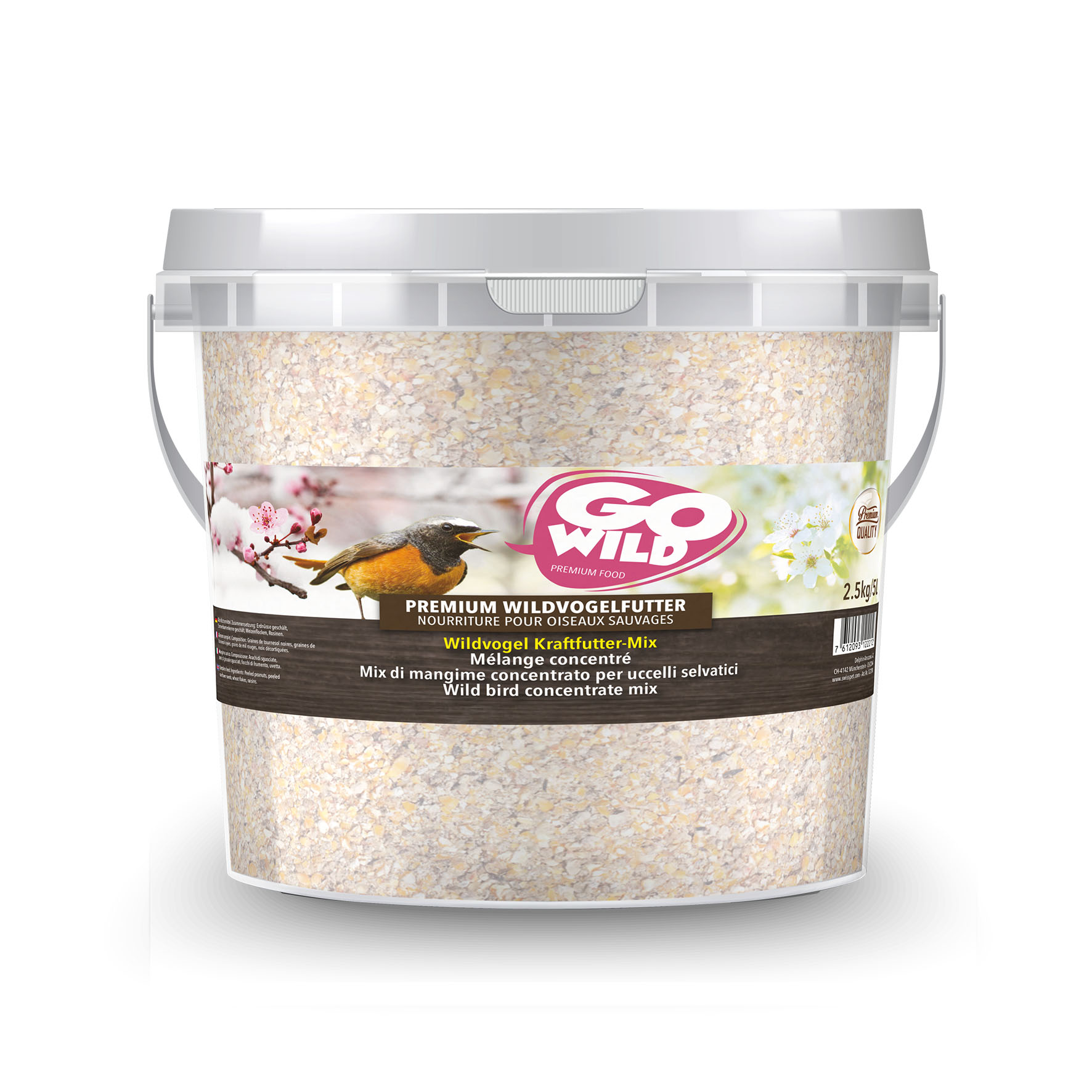 GOWILD Kraftfutter-Mix, 2kg