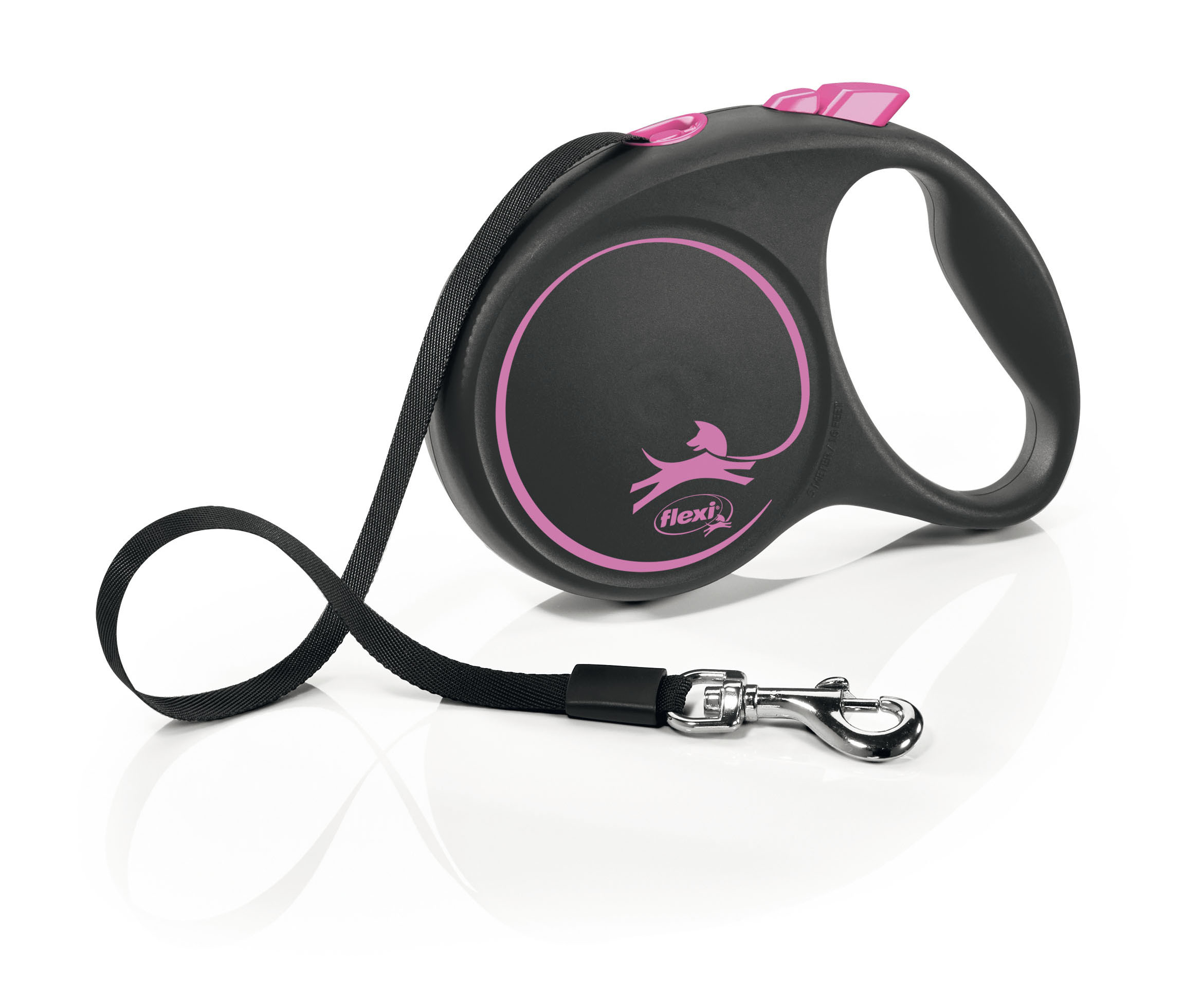  Flexi Black Design, Seil, pink, Grösse L