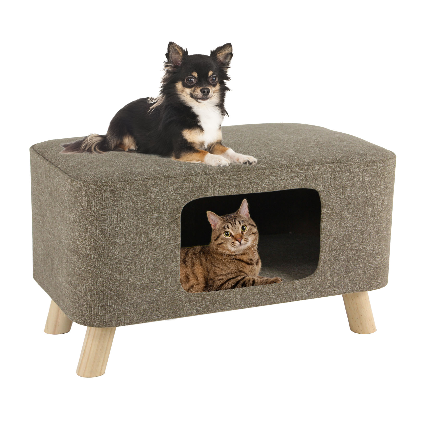 swisspet Grotte pour cheins & chats Mia brun