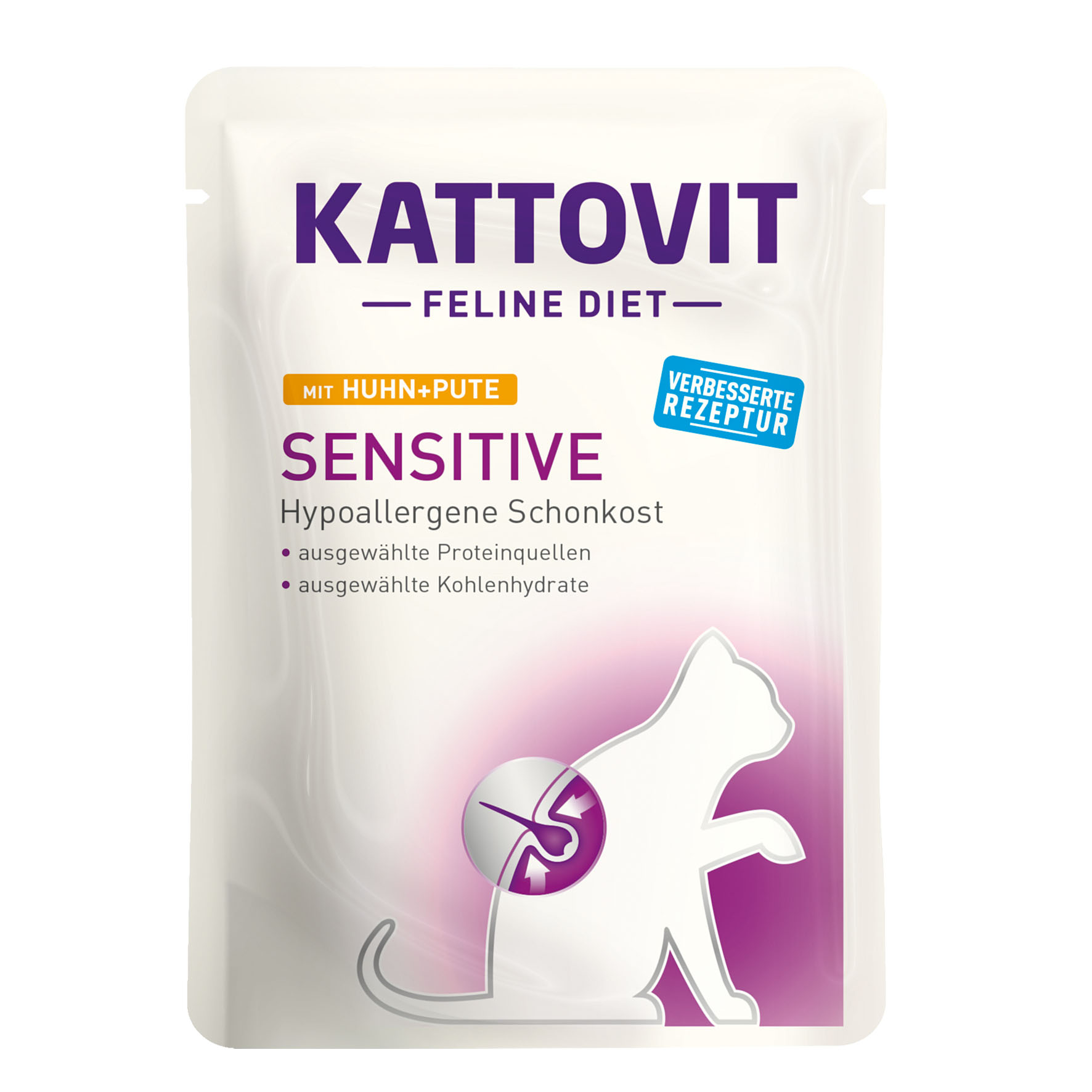 Kattovit Sensitive Huhn und Pute 