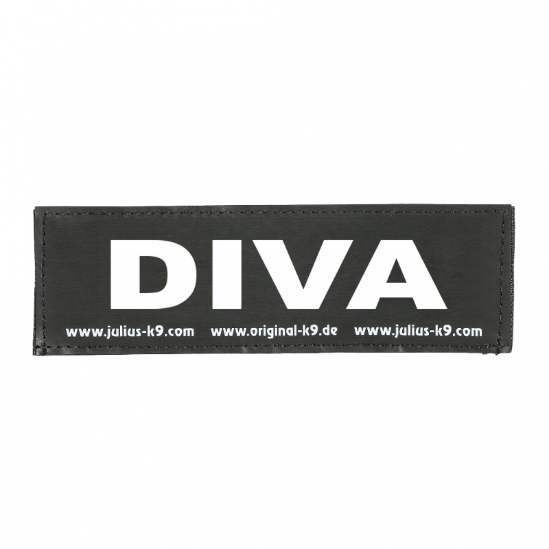 K9 Logo Diva, dim. 1-3, 16x5cm
