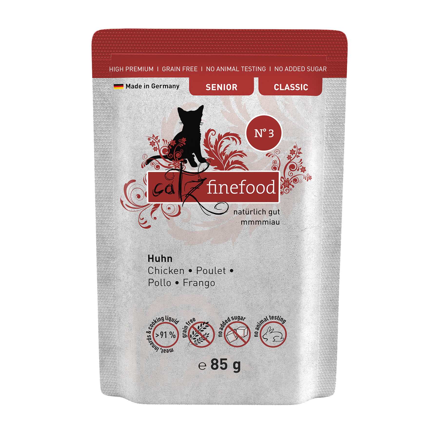 catz finefood Senior No.03 poulet 85g