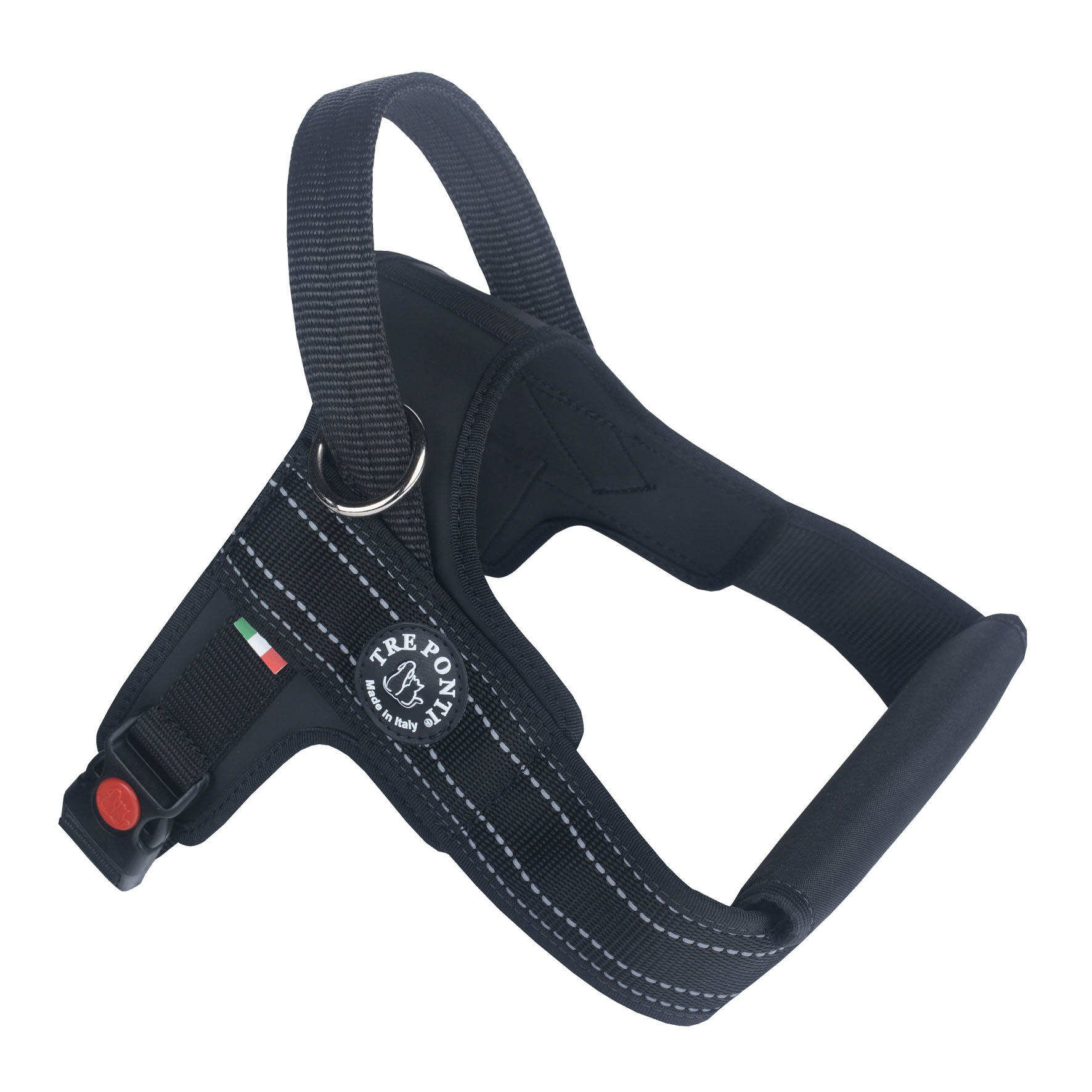Tre Ponti Geschirr Primo Plus Schwarz, XXL