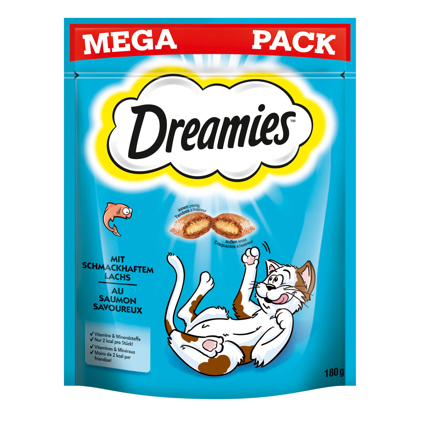 Dreamies mit Lachs
