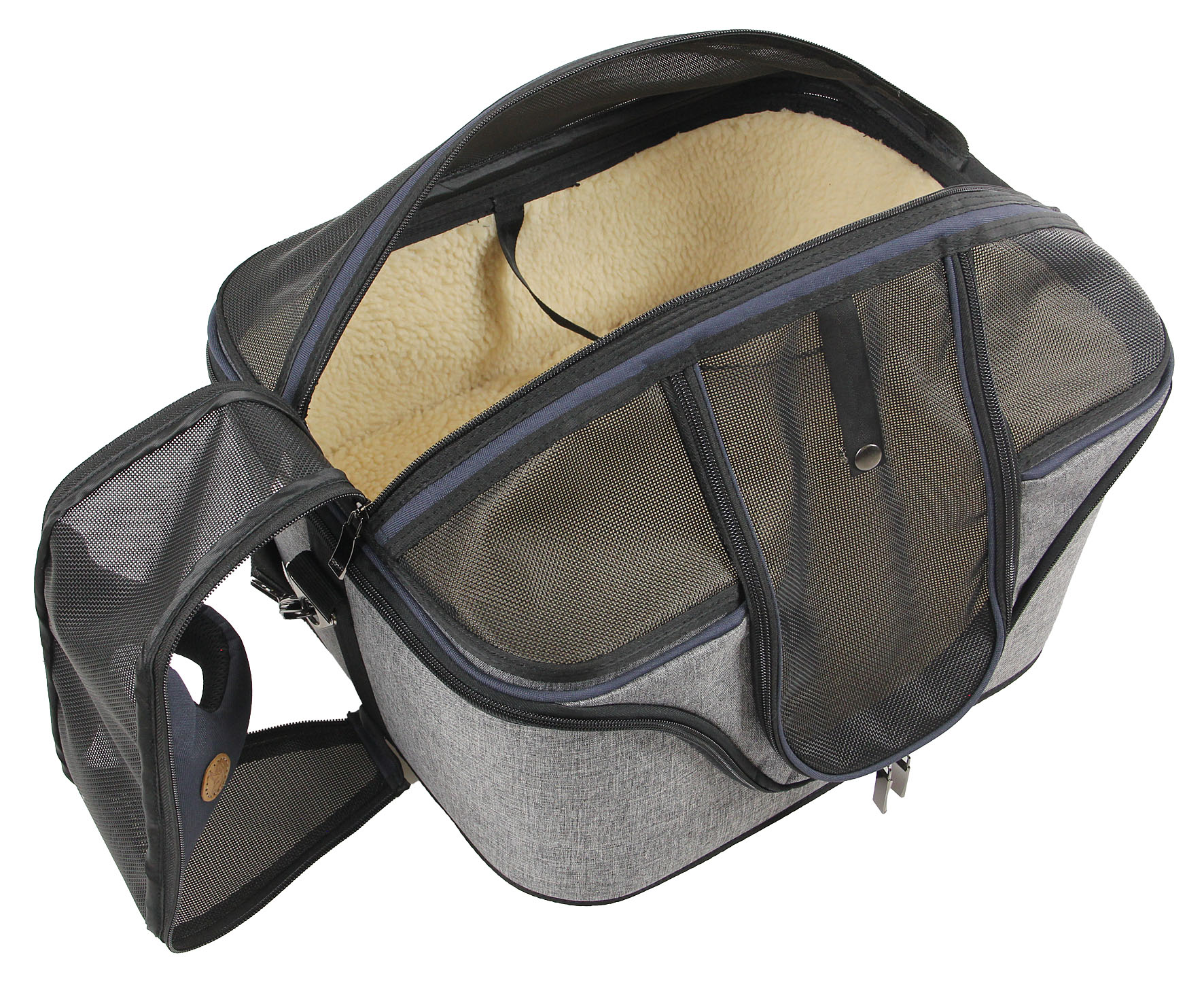 swisspet Transporttasche Sleepyway, grau 