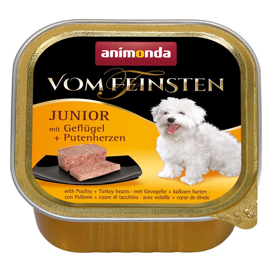animonda Vom Feinsten, Junior, Geflügel & Putenherzen