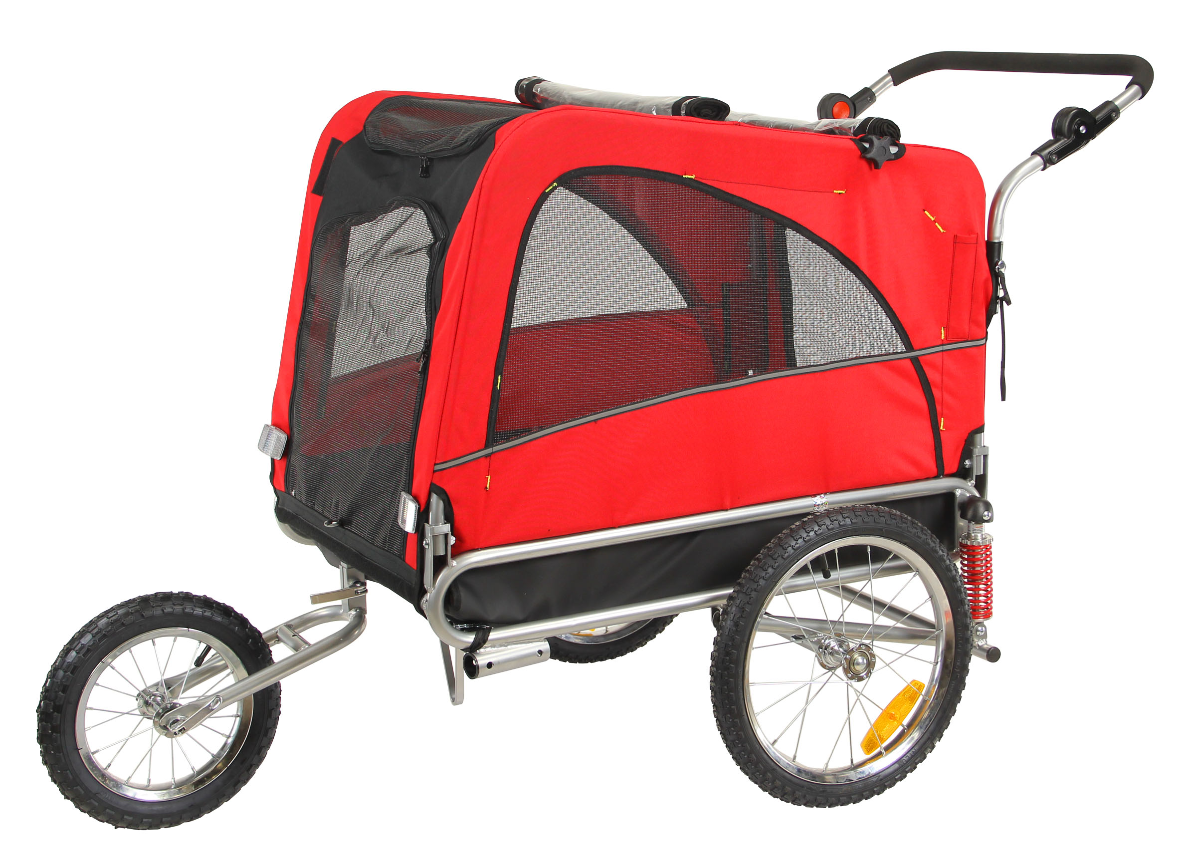 swisspet remorque à vélo & poussette pliante Vito 2in1