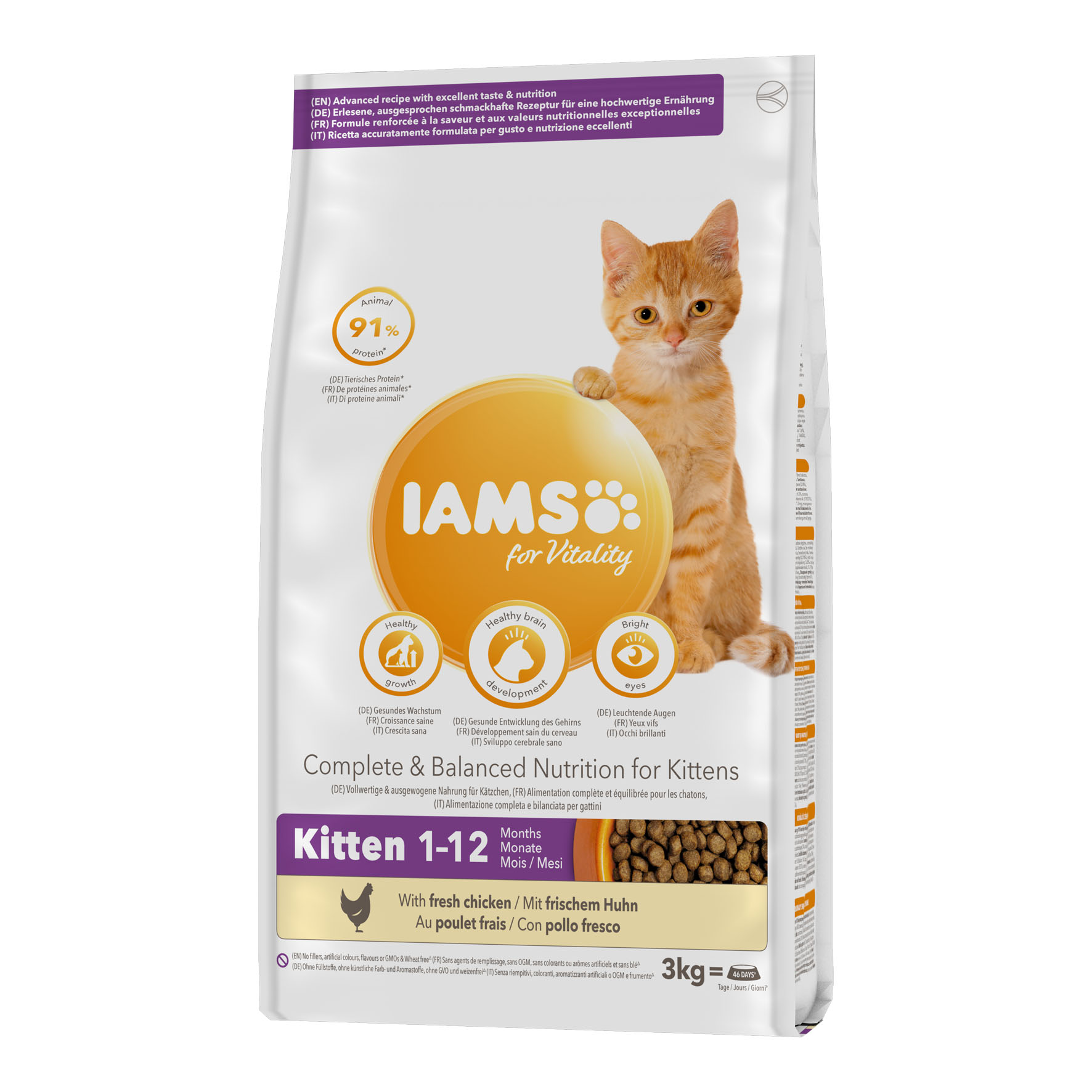 IAMS for Vitality Kitten Chicken