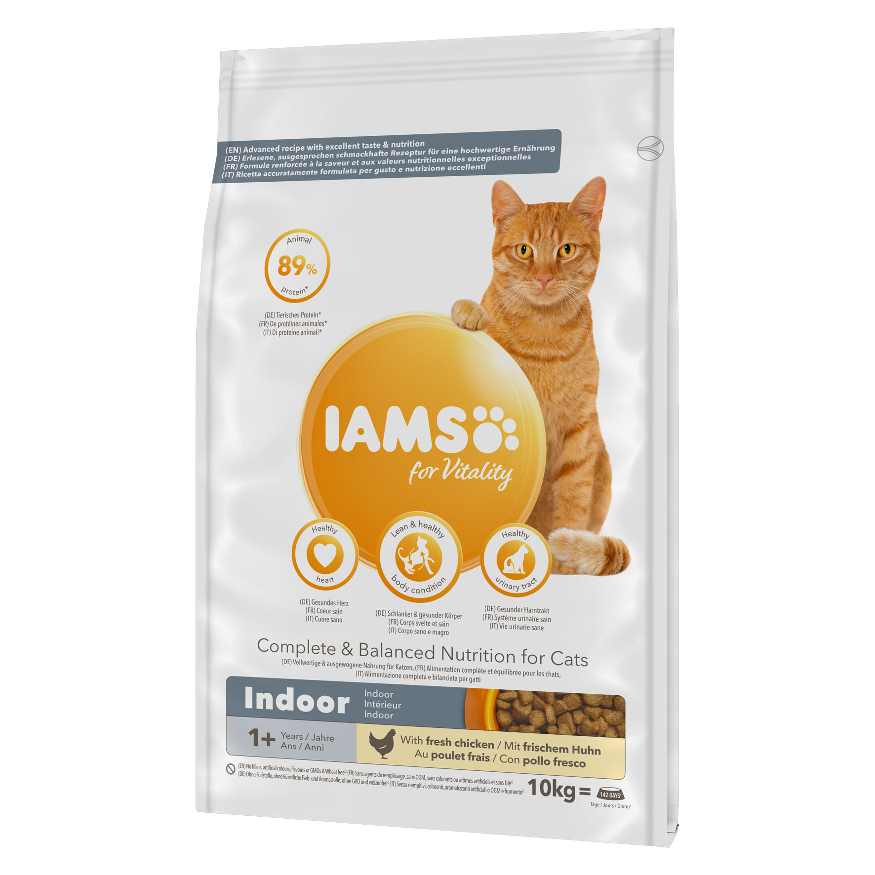 Foodwaste-IAMS for Vitality Adult Indoor, 10kg