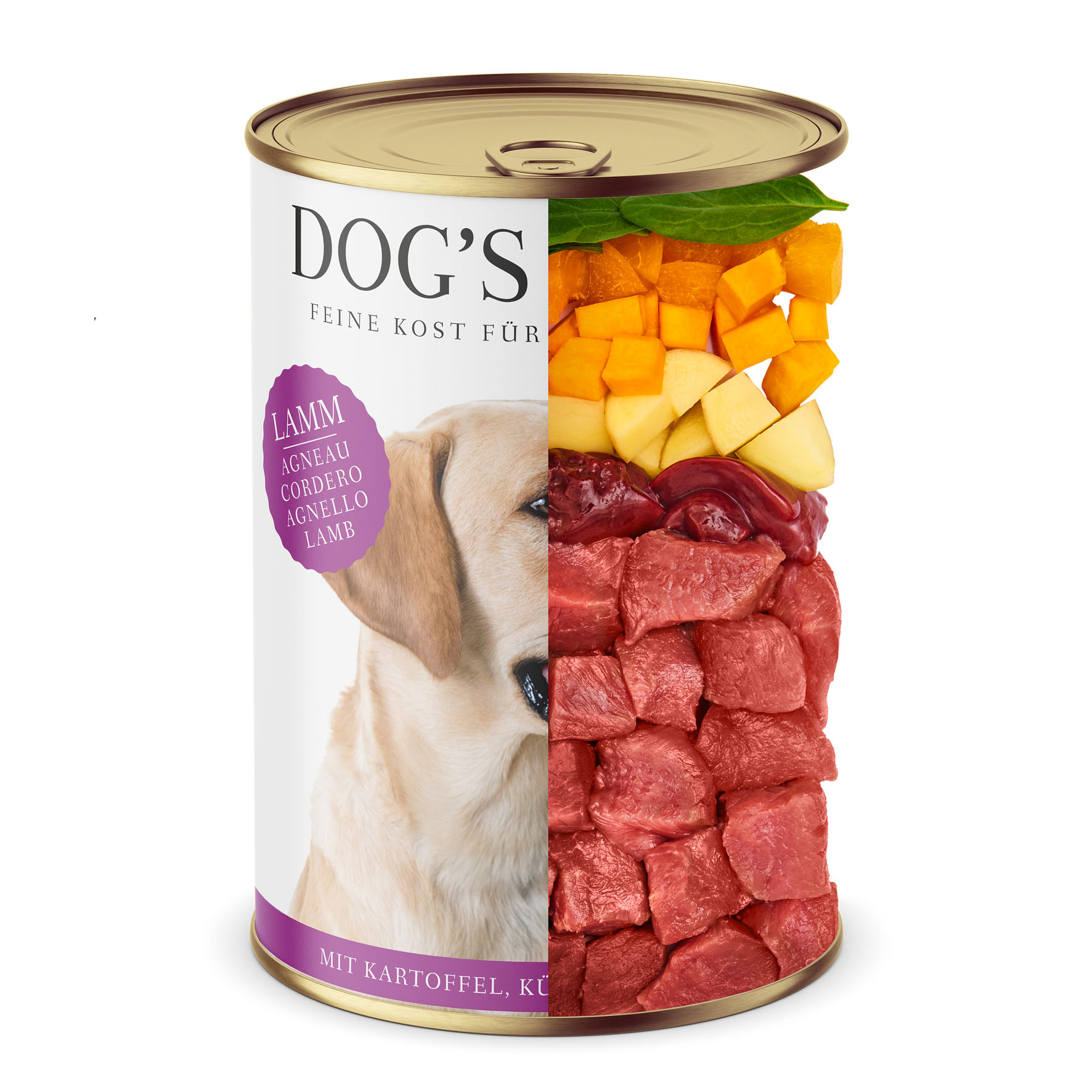 Dog‘s Love Classic Adult Lamm, Kartoffel, Kürbis & Aprikosen, 400g