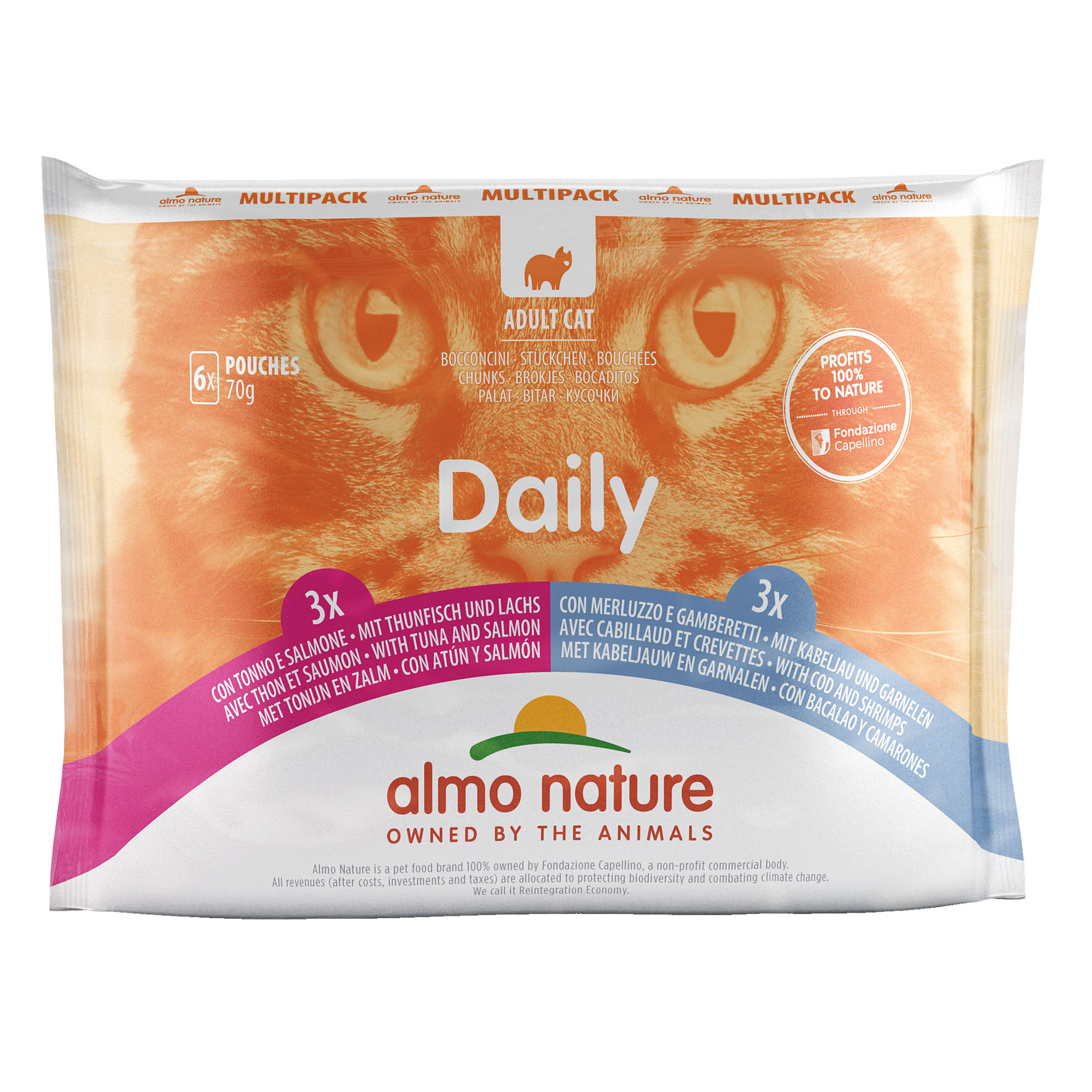 Almo Daily Cat Multipack 6x70g