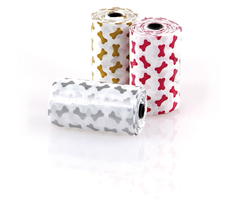 swisspet Hundekotbeutel Knochenmotiv