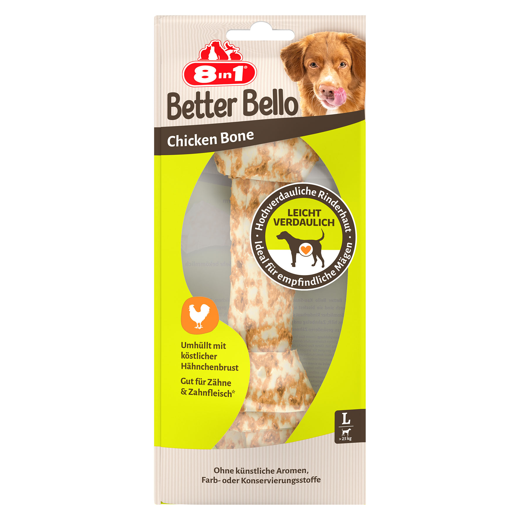 8in1 Better Bello Chicken Bones, 1Stk. / 85g