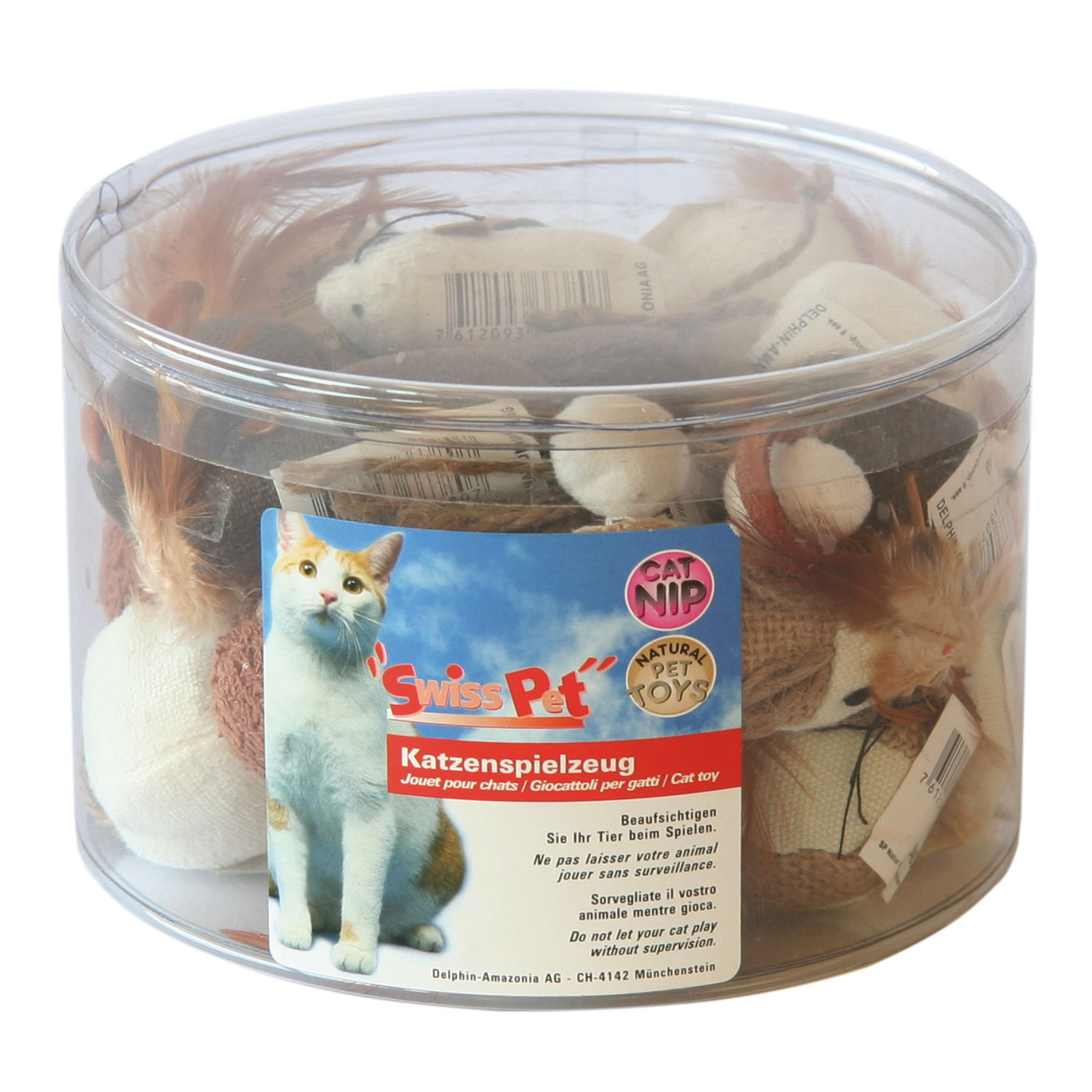 Giocattolo per gatti swisspet Natural Toy con Catnip