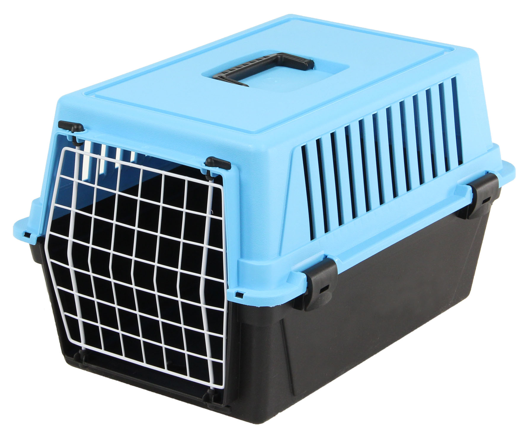 swisspet  Cage de transport Atlas 20, bleue-noire