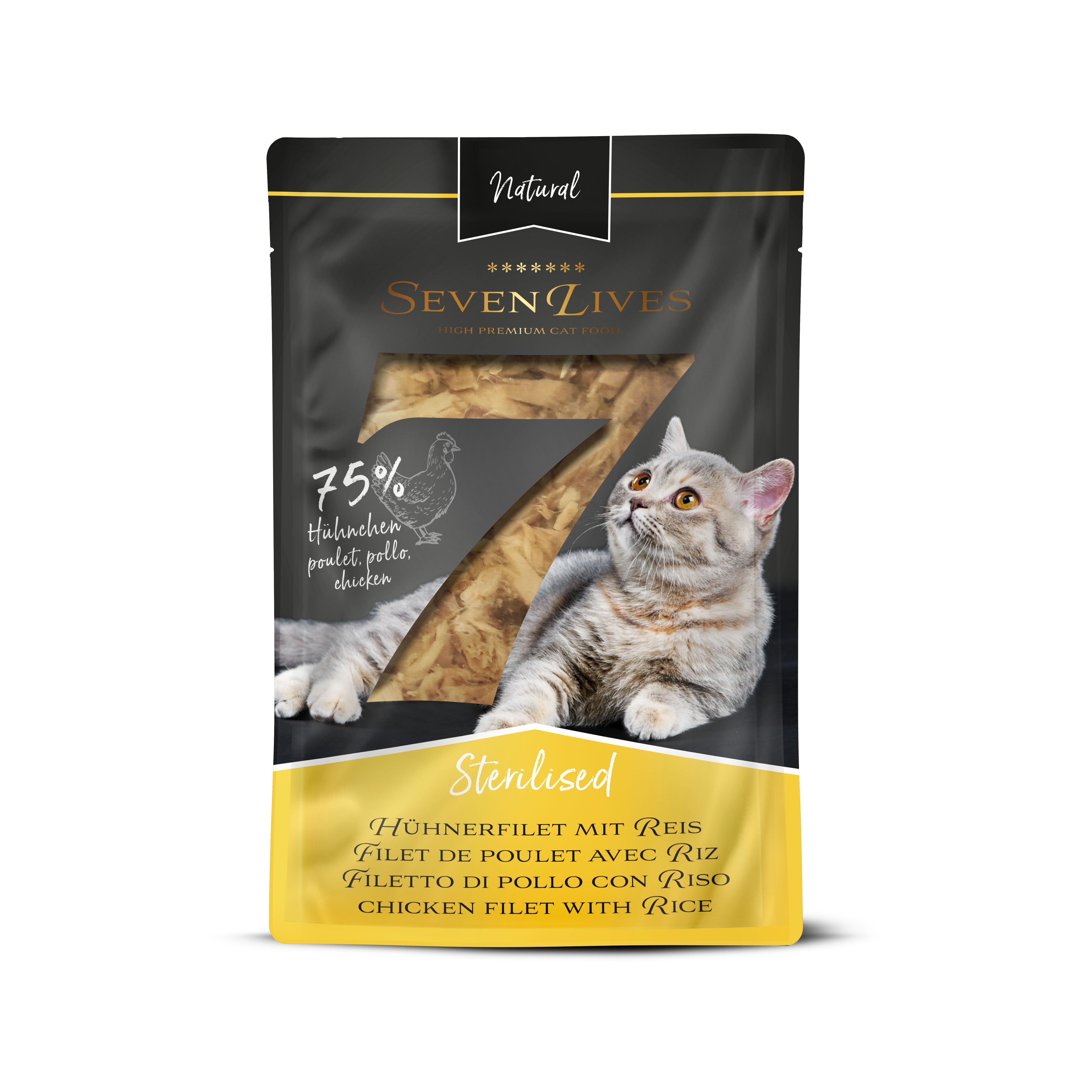 SevenLives sterilised filet de poulet avec riz