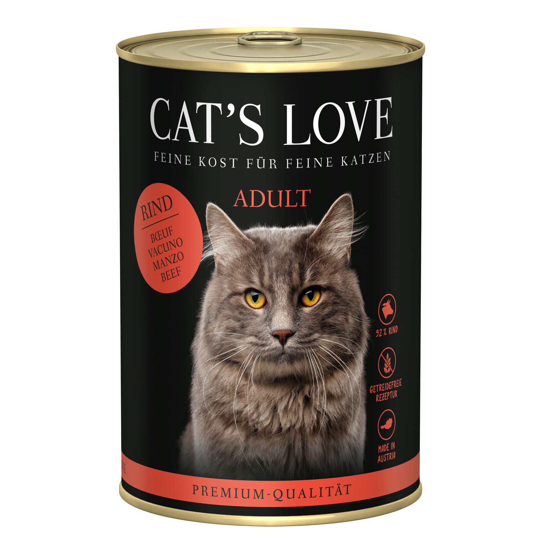 Cat‘s Love, Adult, Rind pur, 400g
