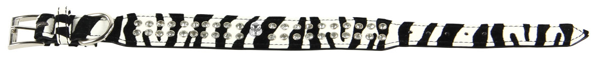 TrendLine Deluxe Hundehalsband Zebra