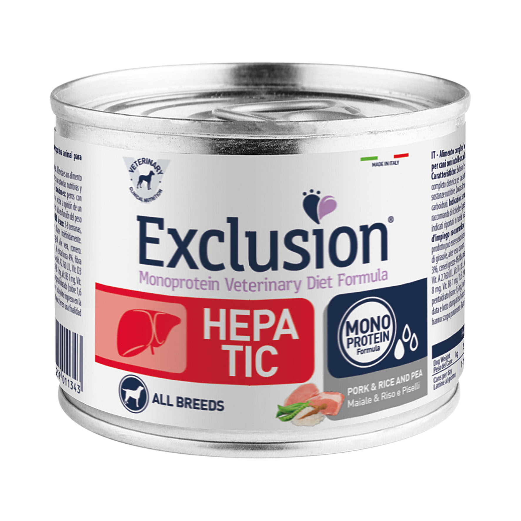 Exclusion Vet Hepatic Adult, 200g