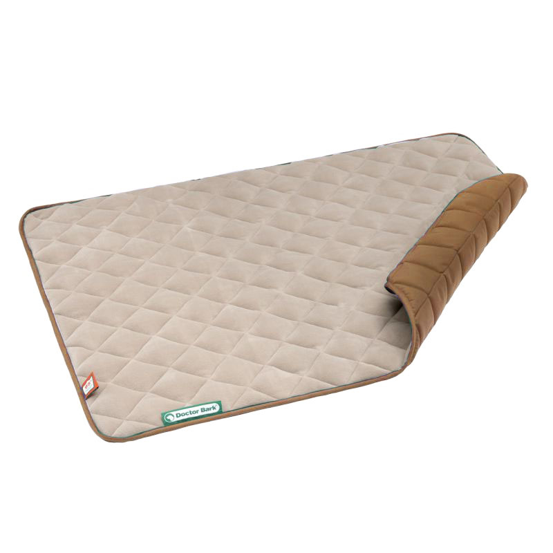 DoctorBark couverture réver beige/gold M, Red Label piqué à 45° env. 80x70cm