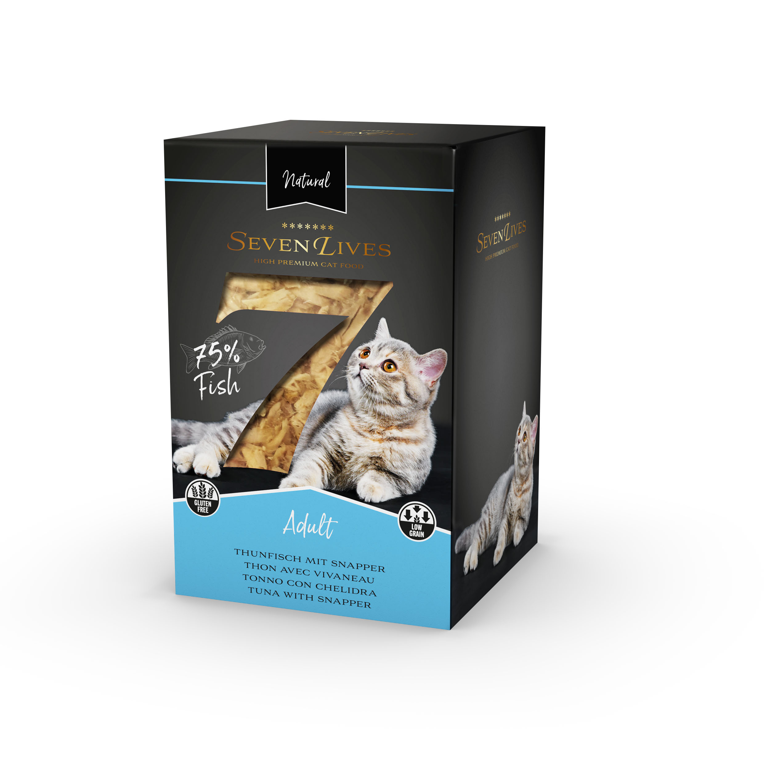 SevenLives Adult Thunfisch mit Snapper