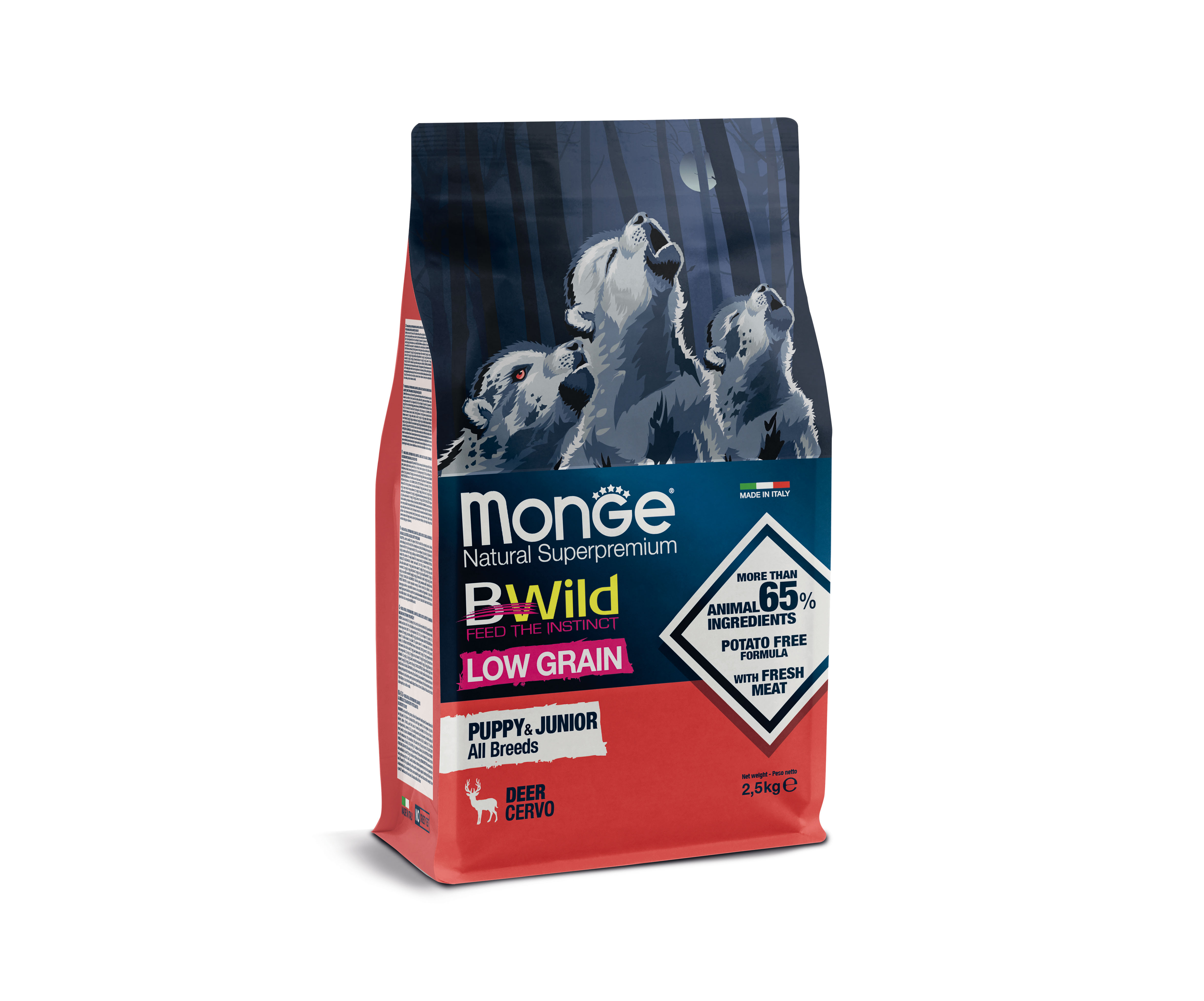 Monge BWild LG Hirsch für Welpen