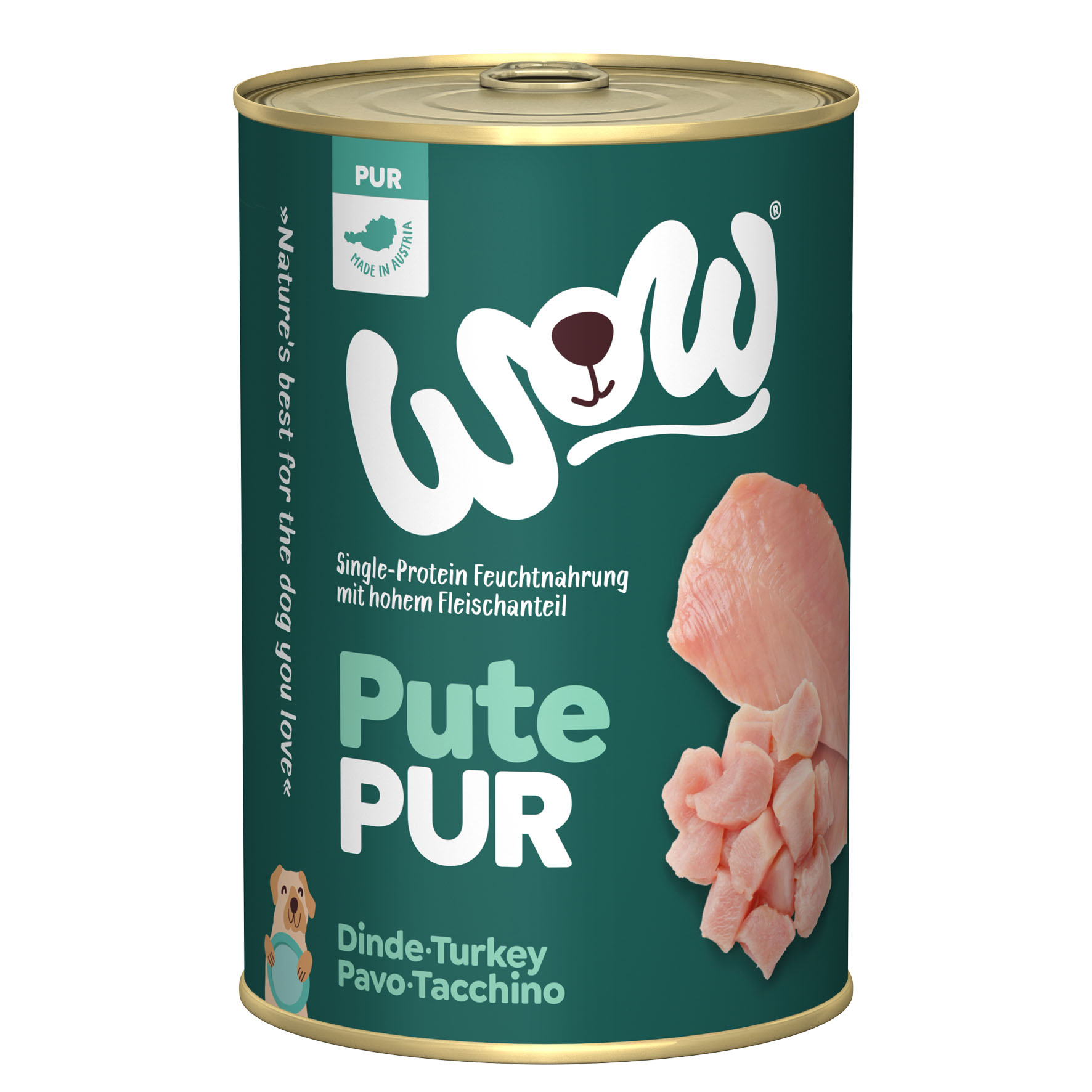 WOW 100% Pute PUR, 400g