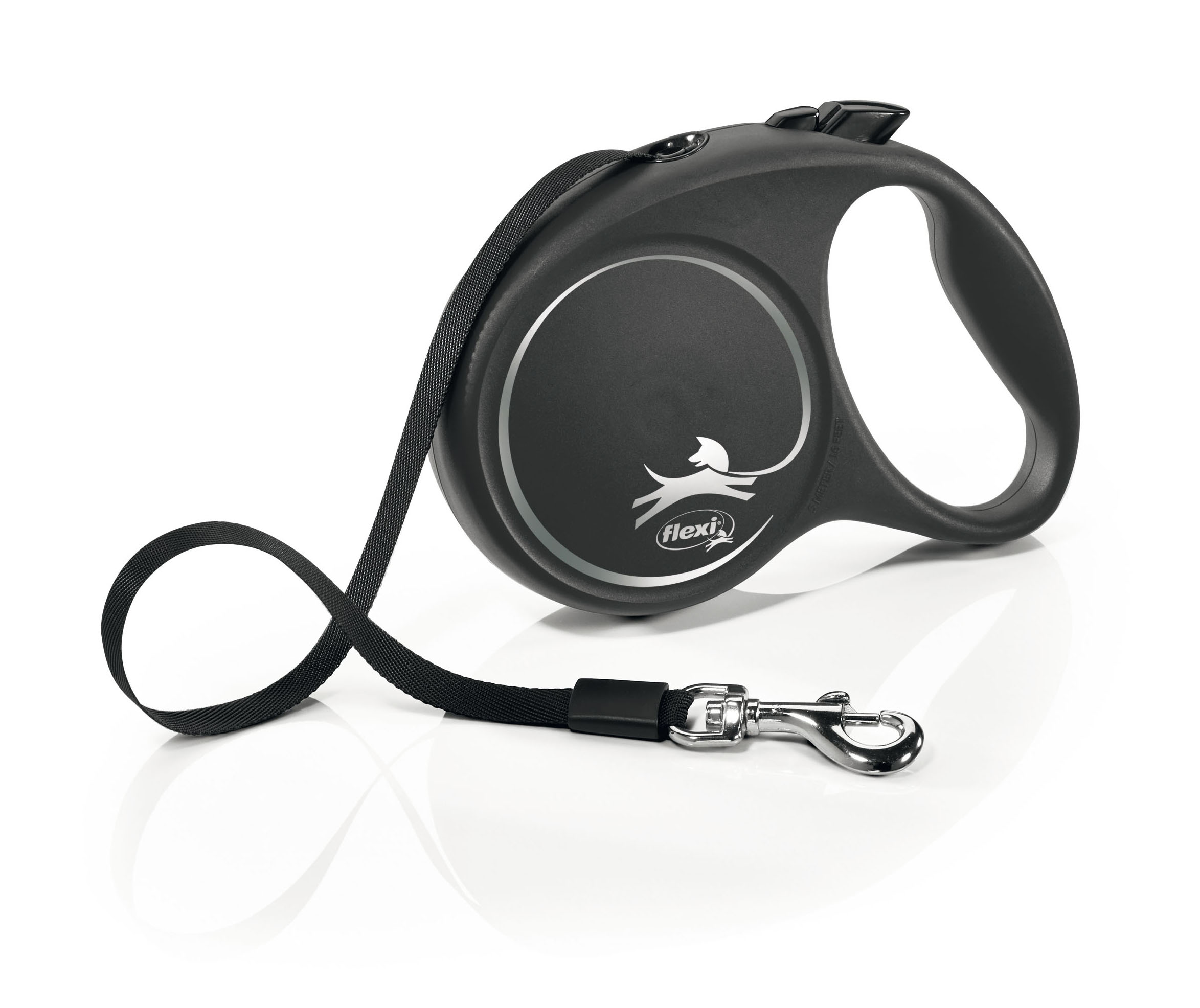 Flexi Black Design, Cordon, argenté, taille L