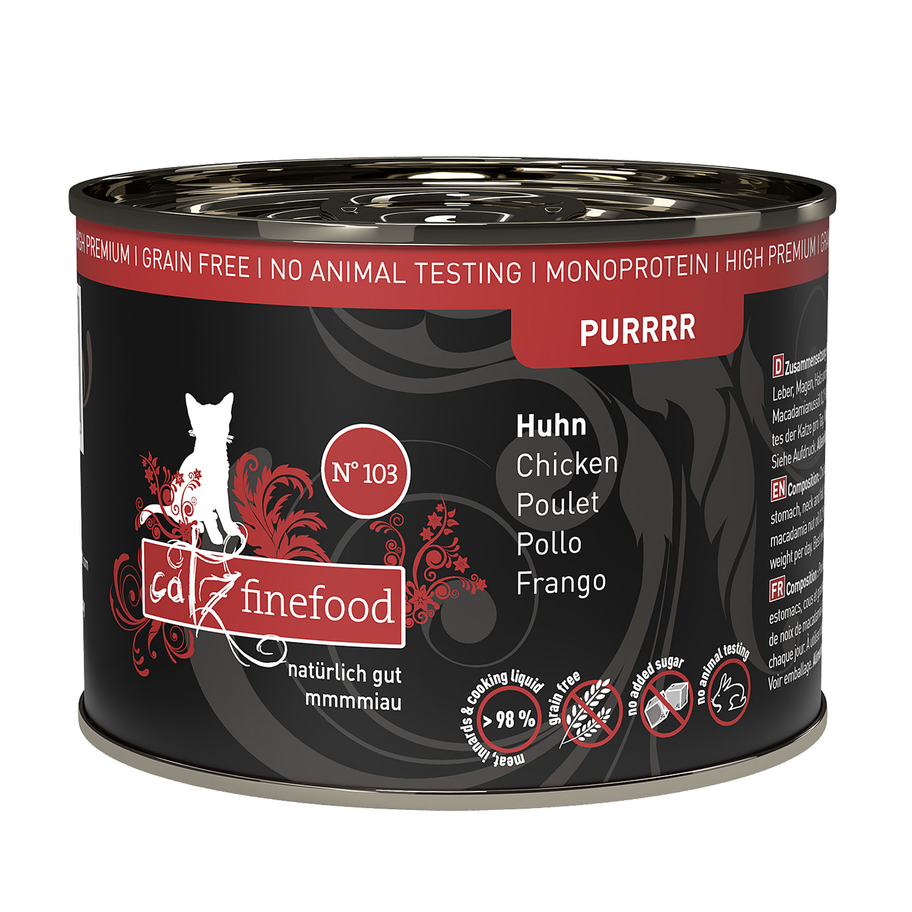 Catz Finefood Purrrr No. 103 avec poulet, 200g