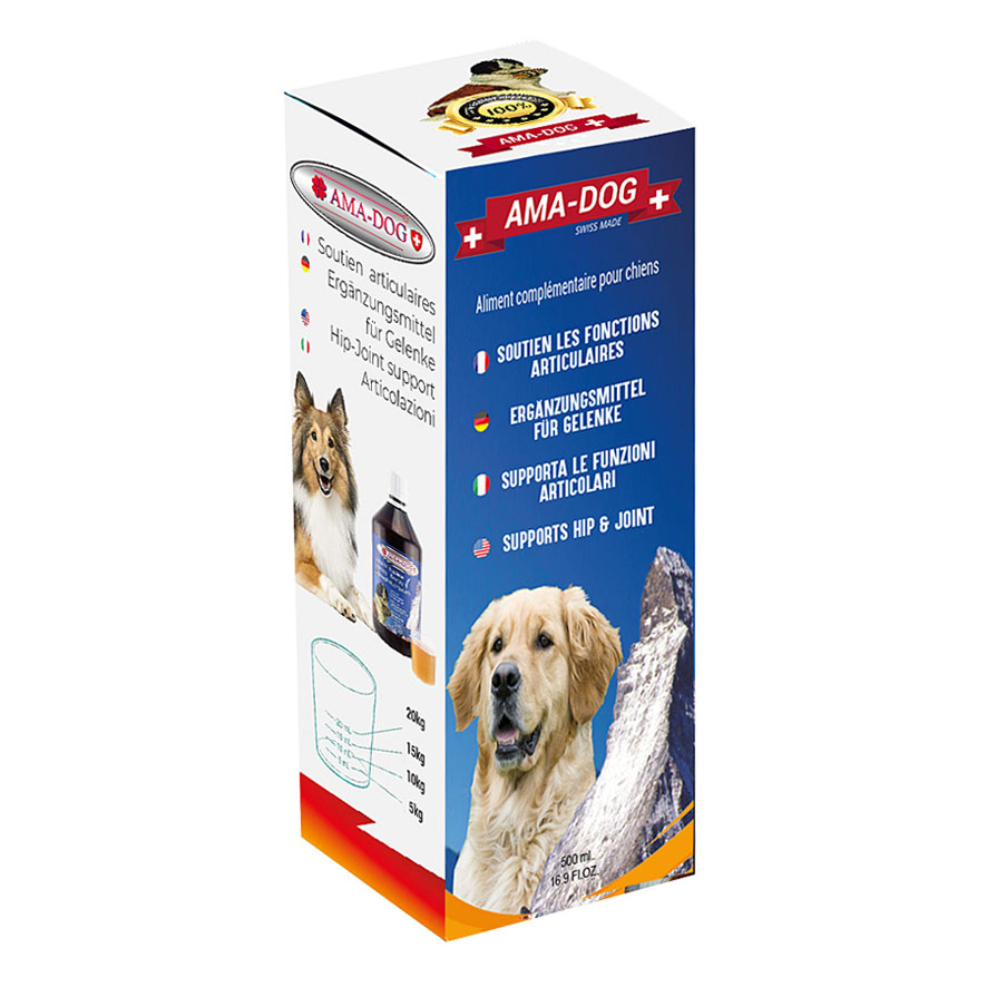 Ama-Dog – Ergänzungsfuttermittel für Gelenke