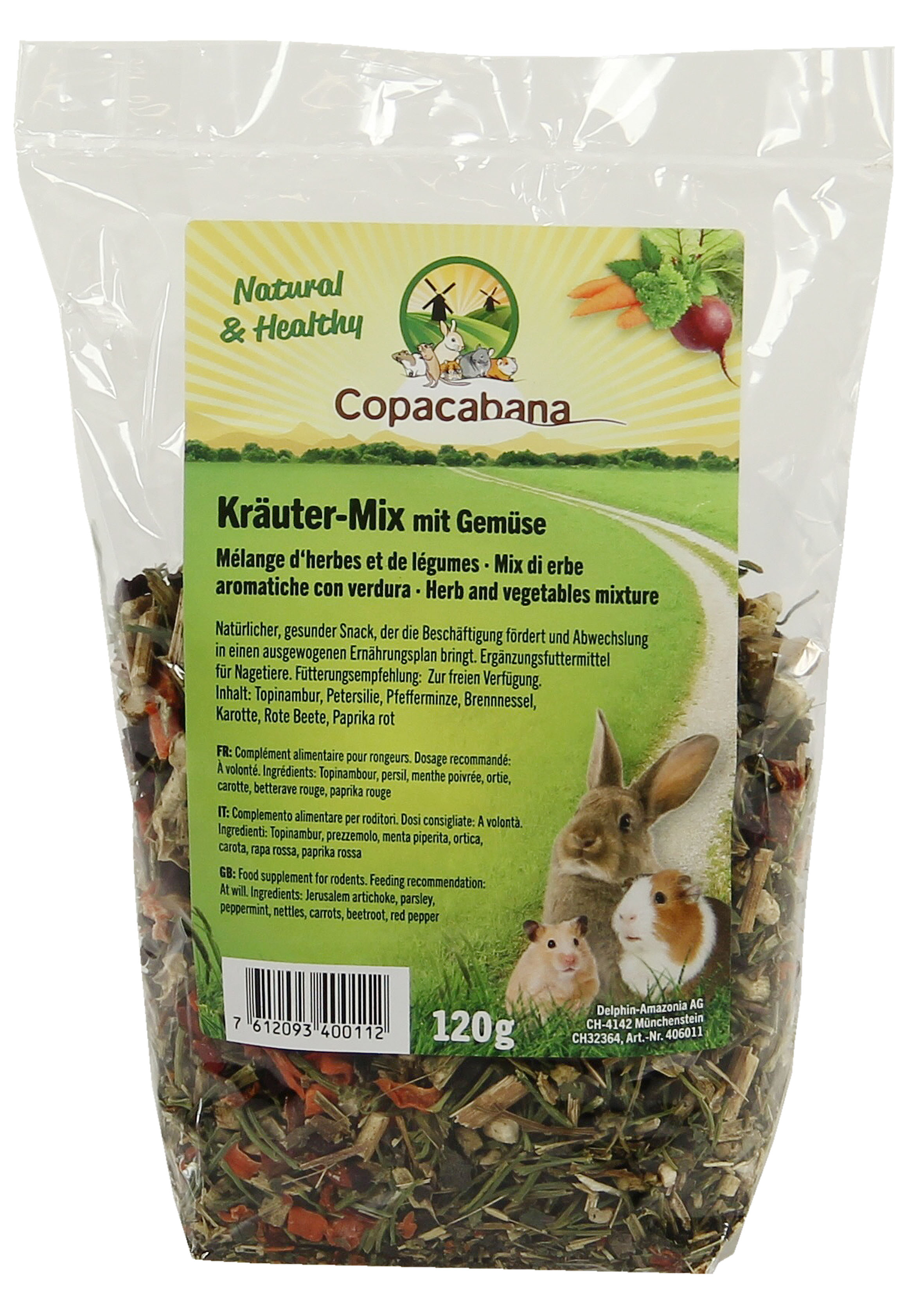 Copacabana Kräuter-Mix mit Gemüse 120g