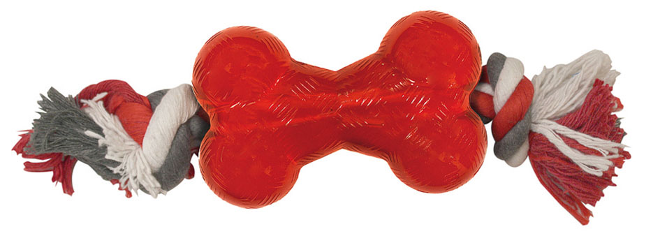 swisspet Strong Bone avec corde, ø5.5cm, L: 19cm