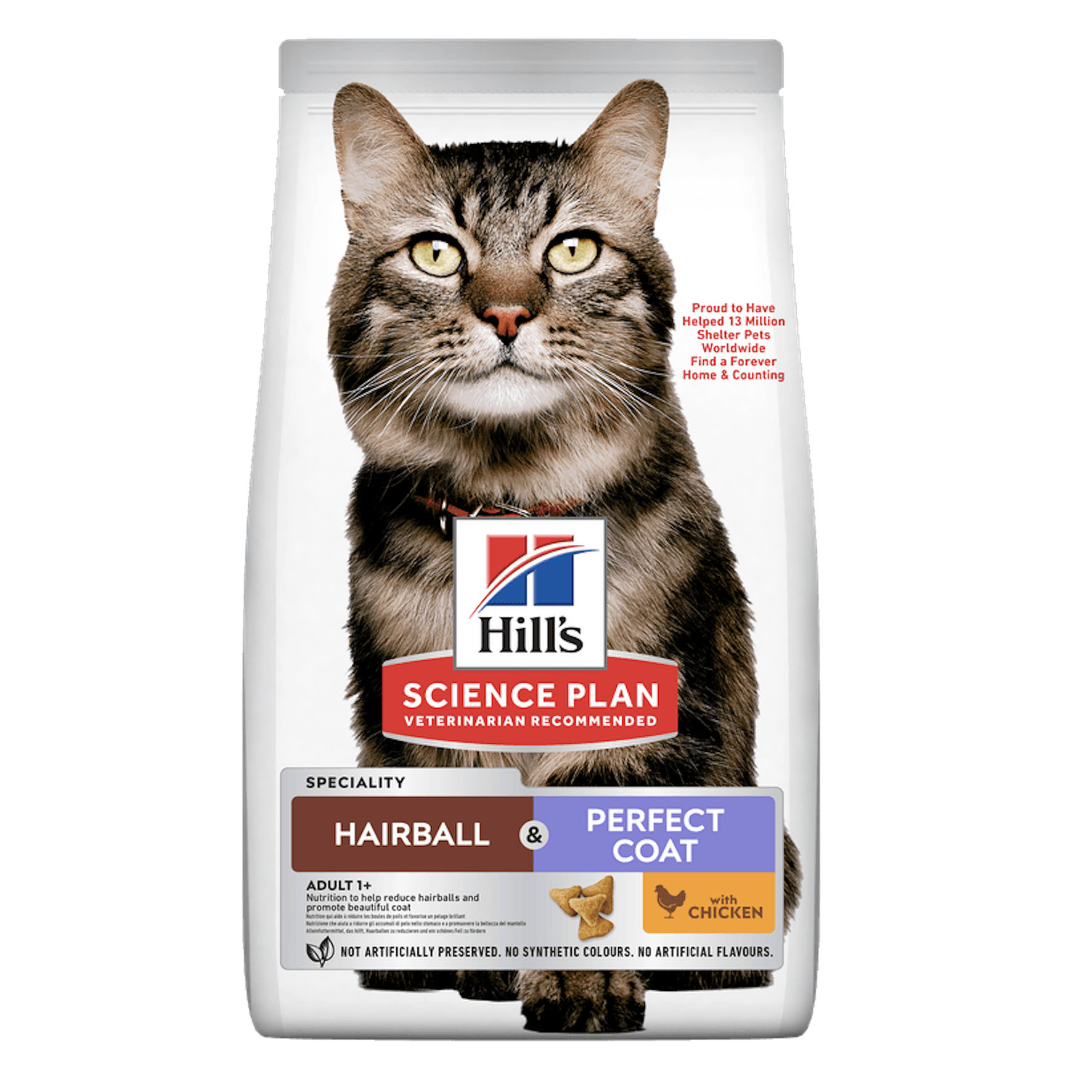 Hill`s SCIENCE PLAN Hairball & Perfect Coat Adult 1.5kg