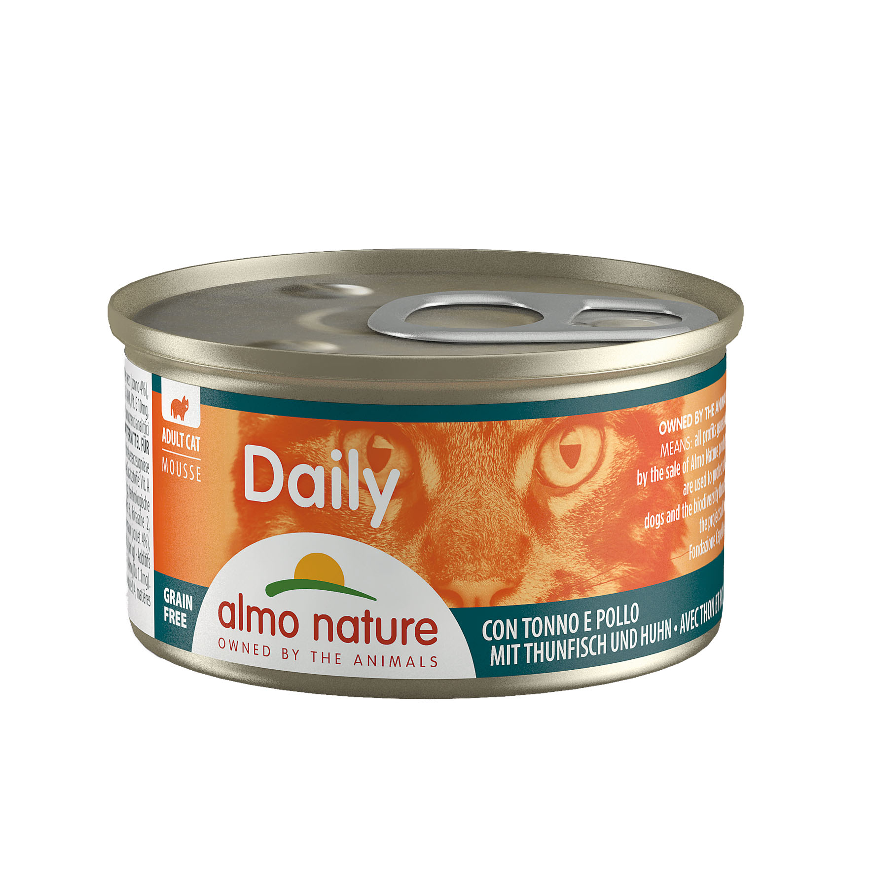 Almo Daily Mousse mit Thunfisch & Huhn 85g