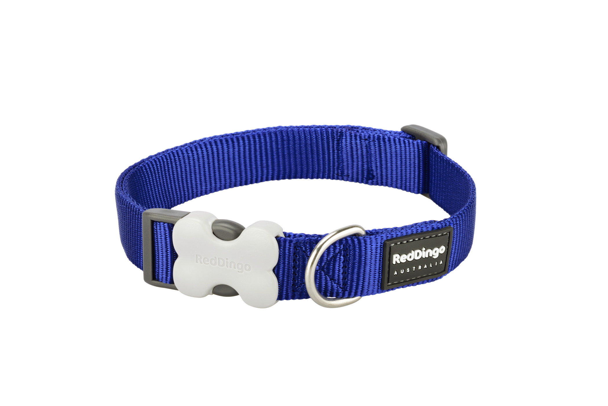 RedDingo Halsband Plain Classic Dunkelblau L