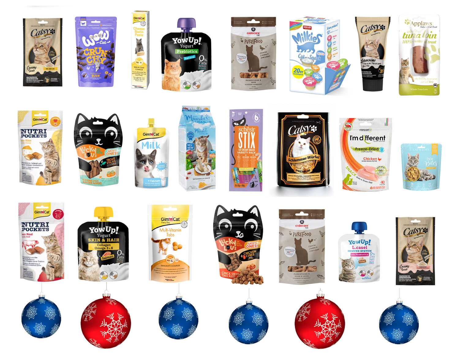 Adventkalender für Katzen 2024